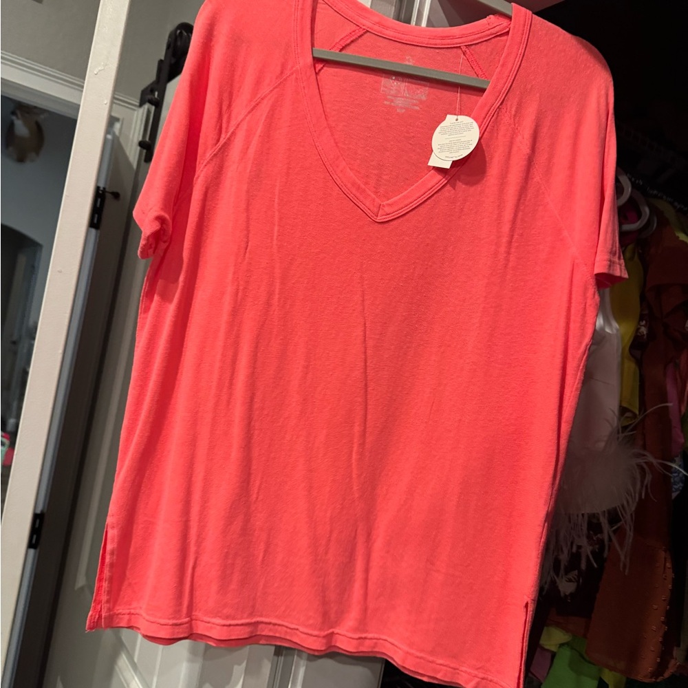 OFFLINE By Aerie Bouncy Cotton Scoop Neck T-Shirt